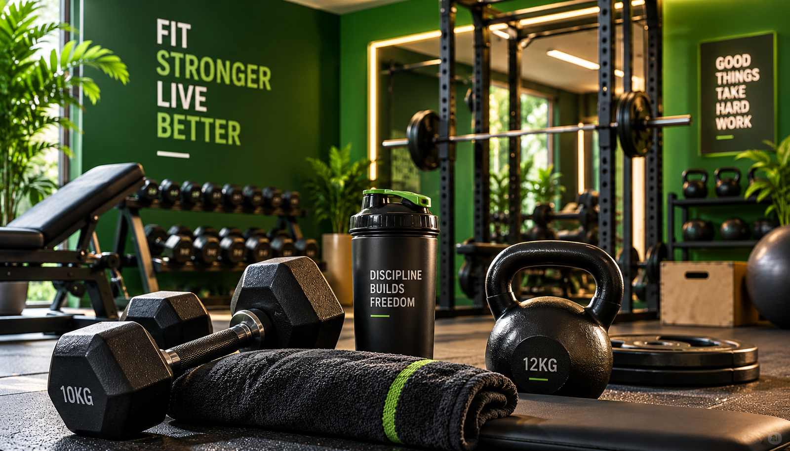 Fitness website design